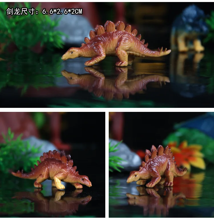 28 шт./компл. пластиковые фигурки животных тираннозавр Рекс купольный dragon Dome