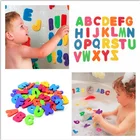 36 шт. алфавитно-цифровые буквы для ванны головоломки мягкие EVA Детские игрушки Новые Ранние развивающие детские инструменты игрушка для ванны забавная игрушка