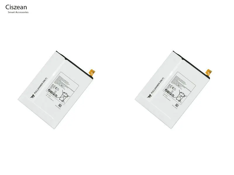 Ciszean 2 шт. EB-BT710ABE/EB-BT710ABA запасная батарея для Samsung Galaxy Tablet Tab S2 8 0 &quotSM-T710 T710 T715N T715 4000