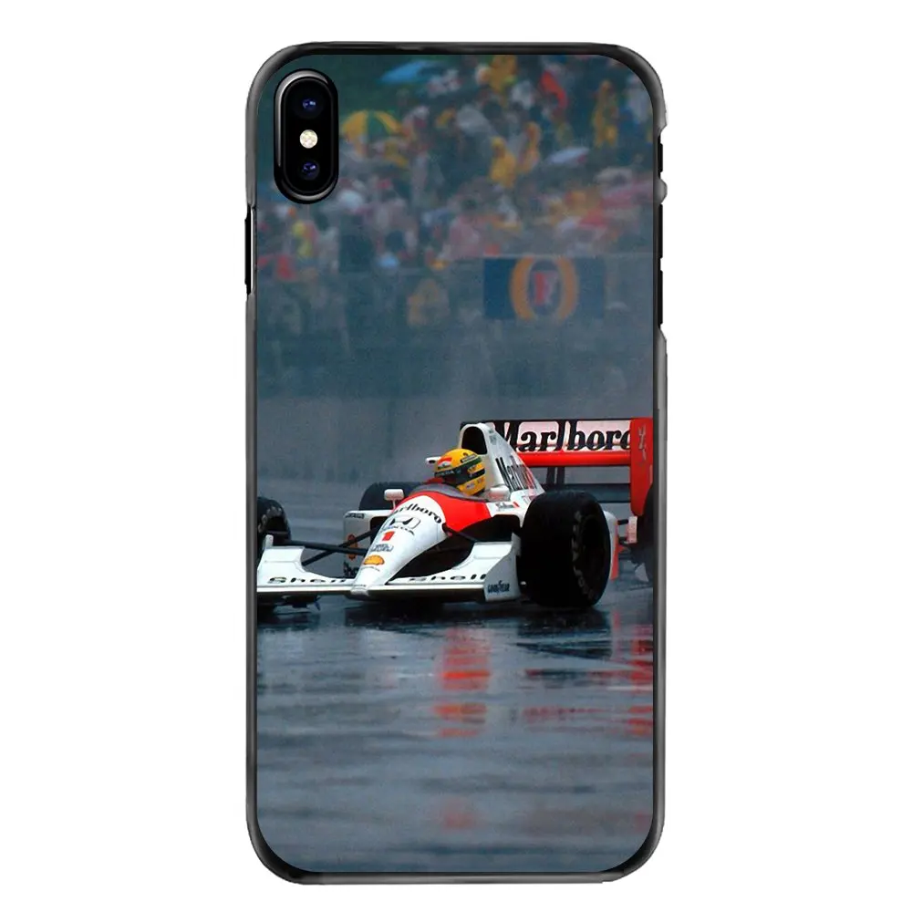 Айртон Сенна гоночный логотип Art аксессуары телефон оболочки чехол для Iphone 4 4S 5 5S