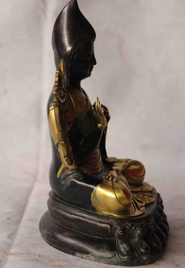 USPS в США S3623 Тибетский буддизм бронзовый медный позолоченный храм Tsongkhapa Tsong-kha-pa