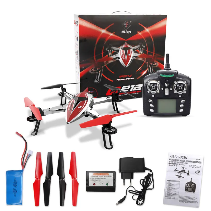 RC Квадрокоптеры Дроны с камерой Q212K WiFi 2 4G 4CH 6 осевой гироскоп режим удержания