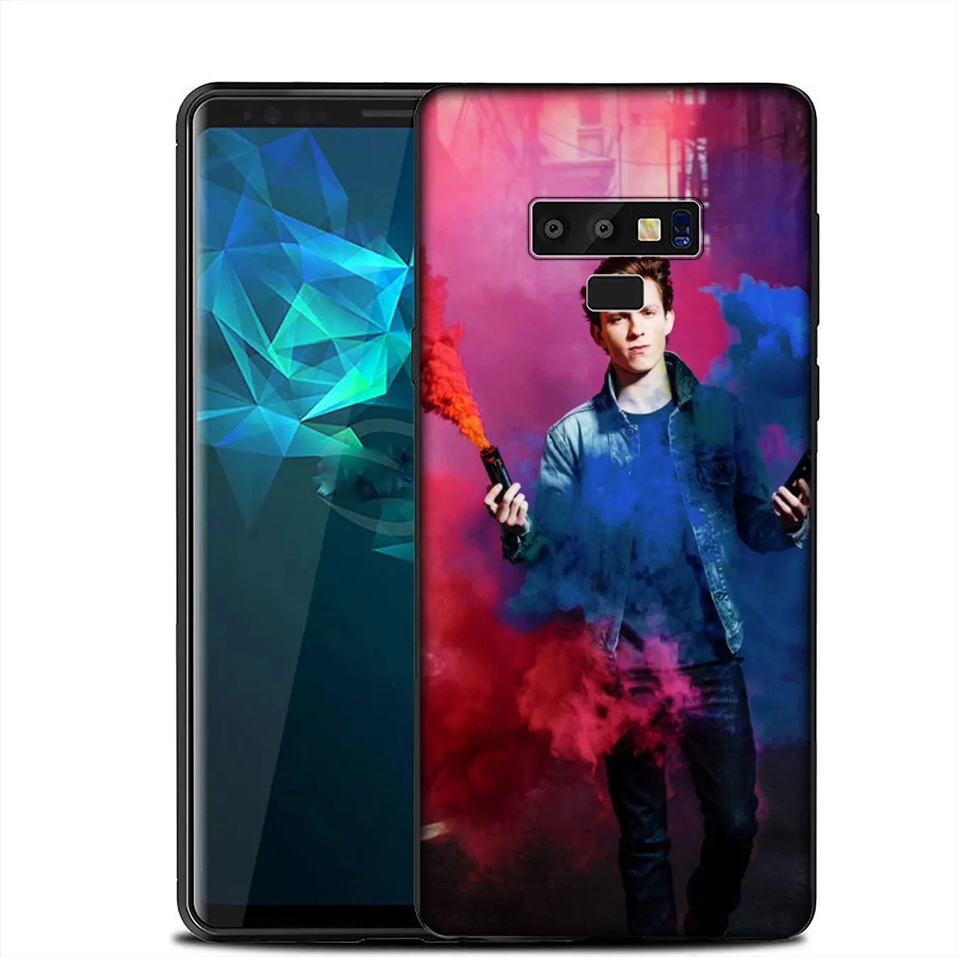 IYICAO Spider Man Marvel tom holland Soft Cover Case for Samsung Galaxy A6 A9 A8 A7 2018 A3 A5 2016 2017 Note 9 8 10 Plus Lite |