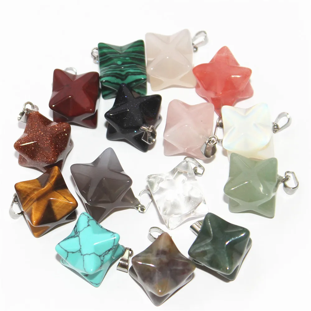 10 шт. подвеска в виде гексаграммы 20 х13 мм|f pendant|mixed natural stonenatural stone pendant |