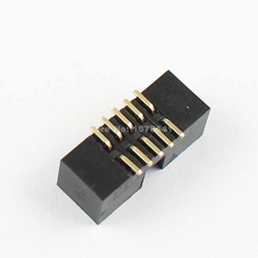 10 шт. 1 27 мм 2x5 контактов штекер SMT корпус PCB Box Header IDC коннектор|connector idc|connector 10connector