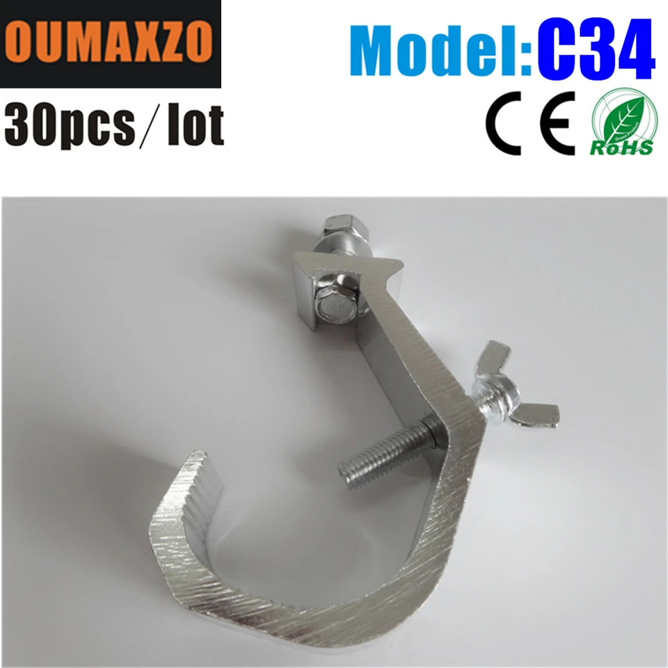 30 шт./лот быстроразъемный полусоединитель зажим для сценического освещения