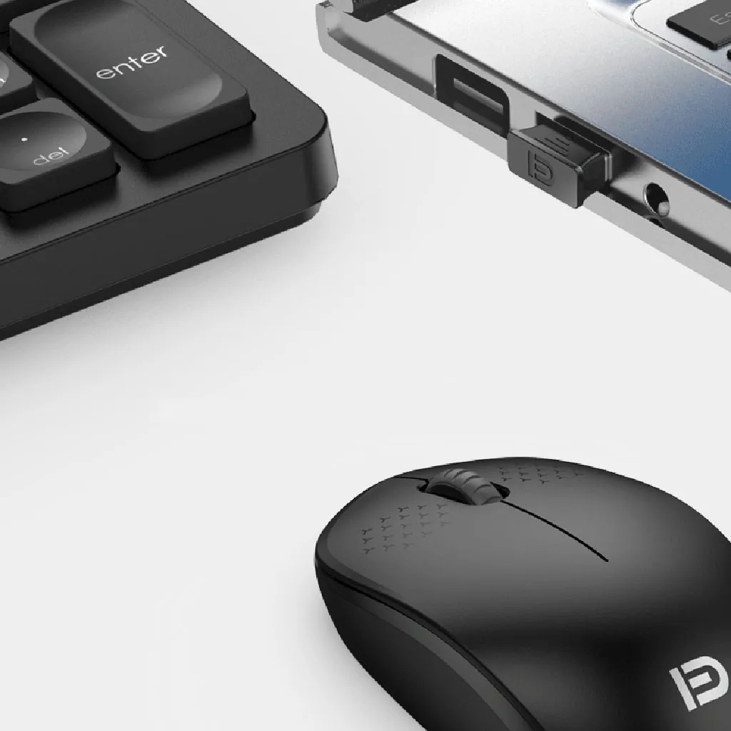 VOBERRY 2,4 ГГц Беспроводная клавиатура и мышь набор 104 ключ USB приемник для ноутбука ПК Беспроводная клавиатура и мышь