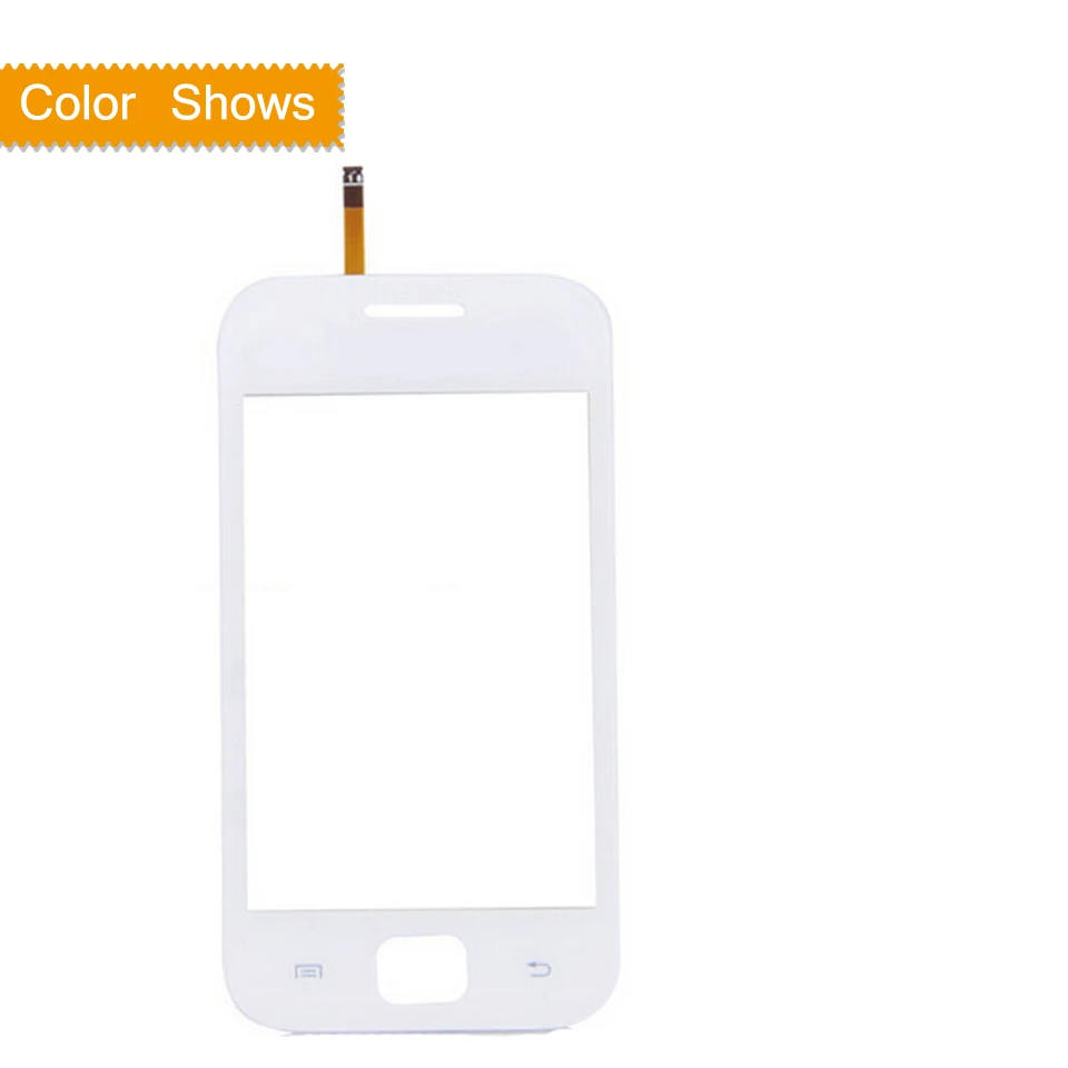 white no gift S6802 сенсорный экран для samsung Galaxy Ace Duos GT-S6802 S6802 S 6802 сенсорный экран дигитайзер стекло Передняя панель Черный Белый - Цвет: white no gift