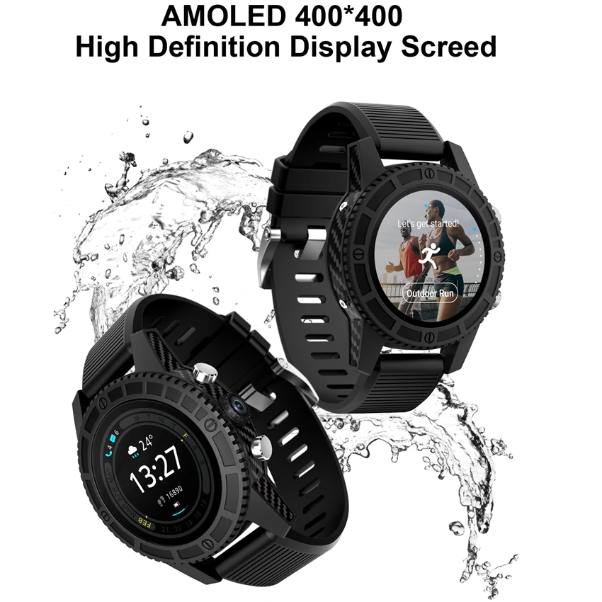 Смарт-часы Android 7 0 Smartwatch Поддержка LTE 4G Телефонный звонок сердечного ритма трекер
