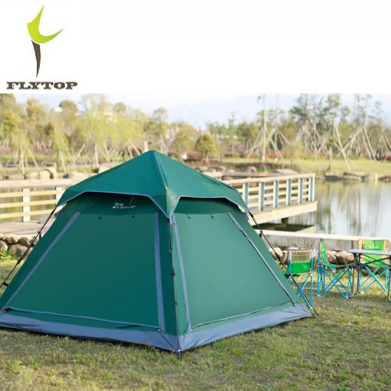 

Automatic Large Camping Tent 4 Person Waterproof Folding Beach Party Outdoor Garden Tent Picnic Camping Family Gazebo Tent