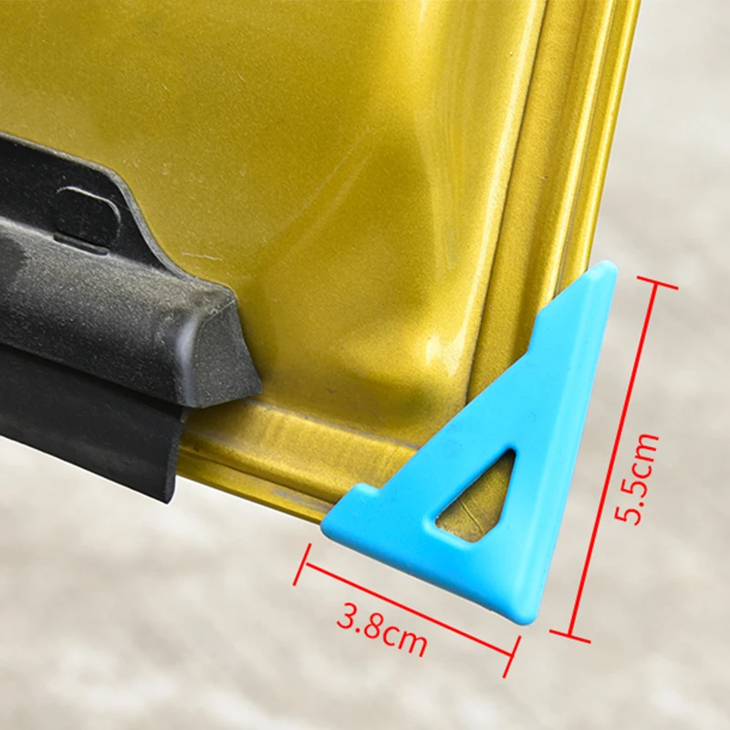 Защитные наклейки для дверей автомобиля LENTAI для Hyundai Solaris i30 Tucson 2017 ix35 Accent Seat Leon Ibiza Land Rover, 1 комплект, противоударные.