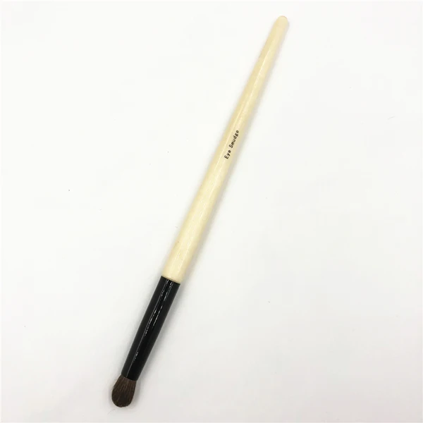BB Makeup Brush Horse Goat Hair Eyeshadow Eyeliner Eyebrow Blending Eye Contour Sweep Smudge Lip Brush Pro Cosmetic Tool - Handle Color: Eye smudge