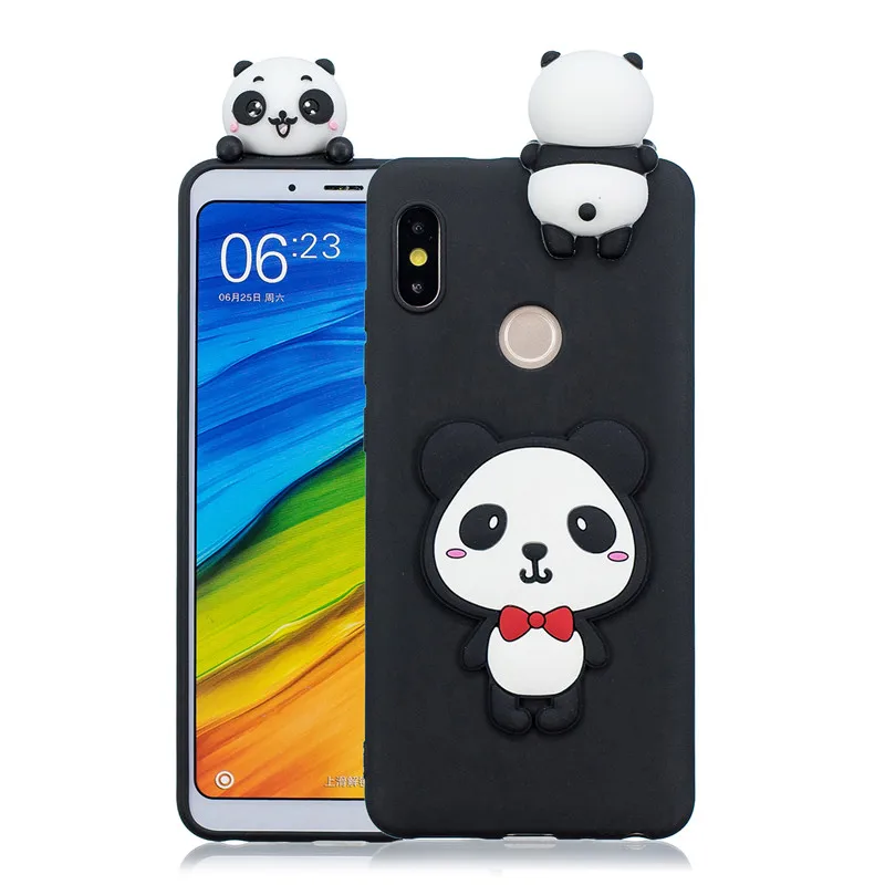Мягкий Силиконовый ТПУ чехол 3D для Xiaomi Redmi Note 7 чехлы милые Мультяшные с рисунком 5