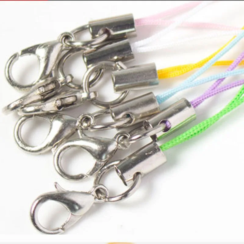 5 шт брелок для телефона ремешки ключей телефон Веревка застежка Омар на шнур