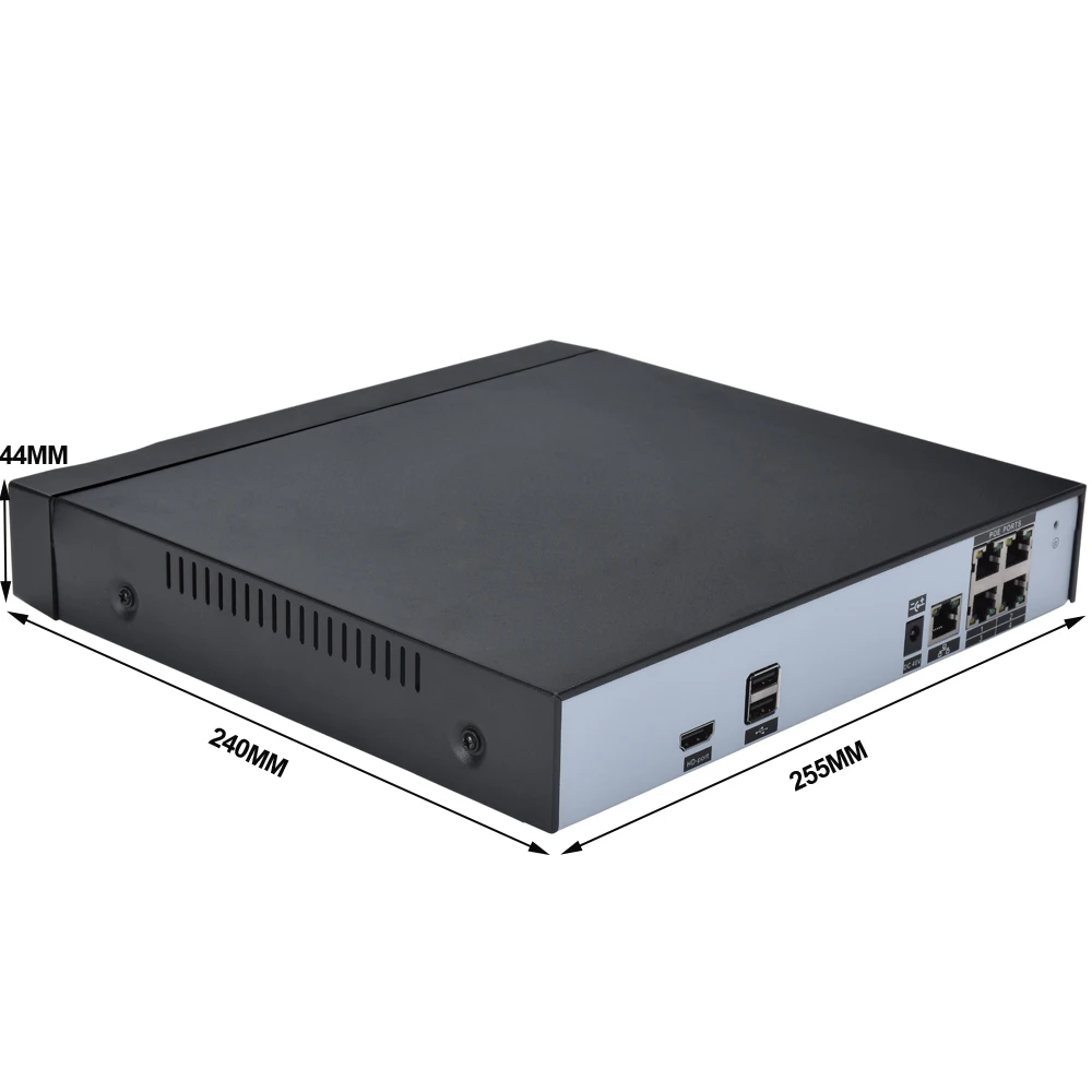 Система видеонаблюдения hamrotte H.265 4CH POE NVR 5MP антивандальный 2,8 мм объектив широкоугольный Купол POE камера POE NVR комплект Xmeye приложение доступ