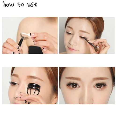 10 пар Макияж Для женщин Длинные Крест Накладные Ресницы Поддельные ресницы