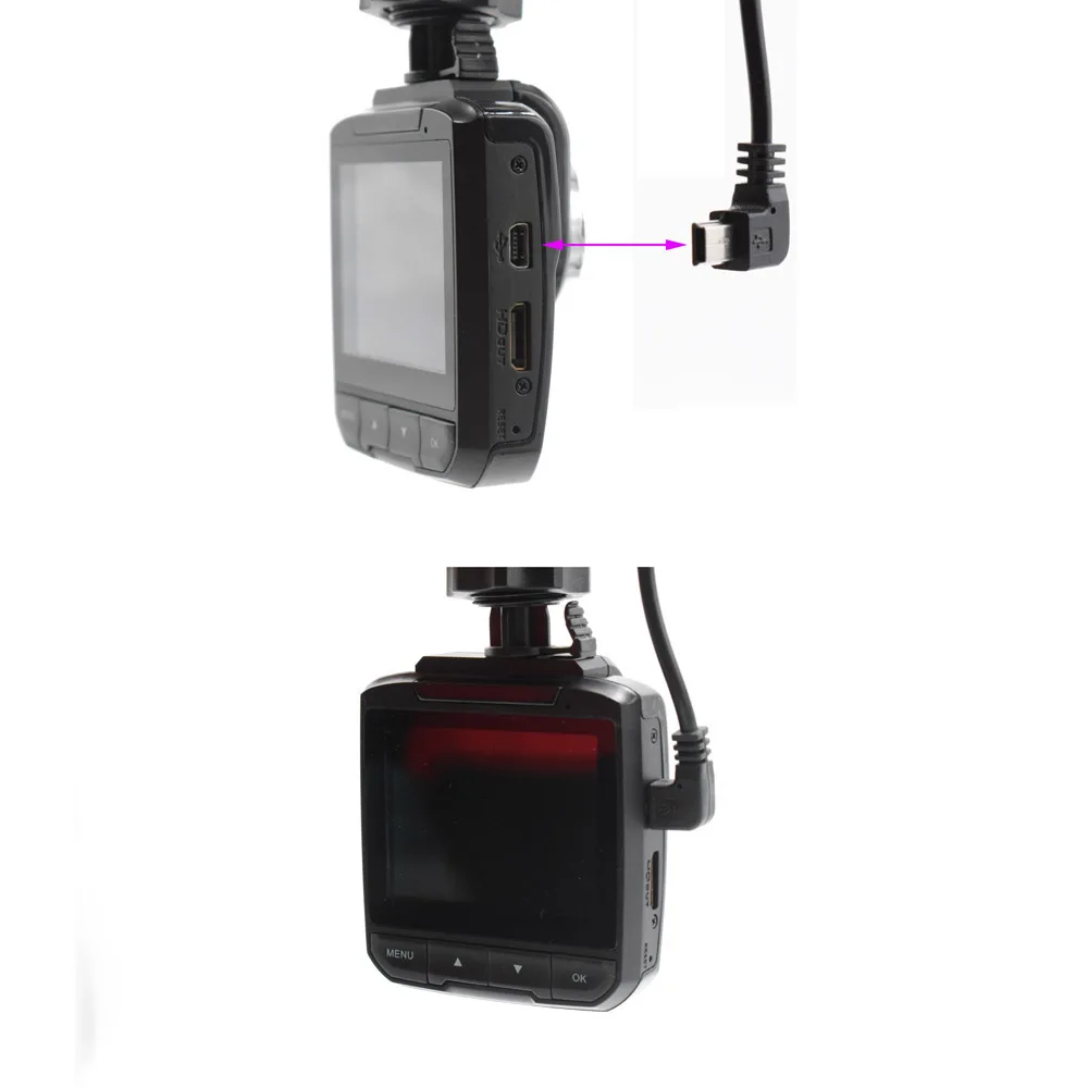 XCGaoon 3 5 метра 11 48 футов мини USB кабель для зарядки автомобиля (изогнутый правый