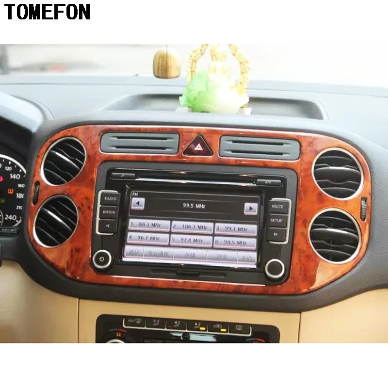 TOMEFON для Volkswagen Tiguan 2010 2017 ABS внутренняя Внутренняя дверь чаша оконный выключатель