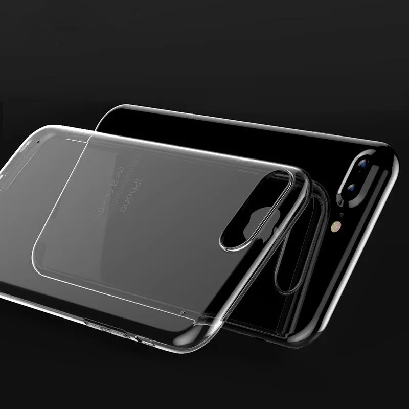 Для iphone X XS XR MAX прозрачный мягкий ТПУ резиновый ударопрочный Ультратонкий