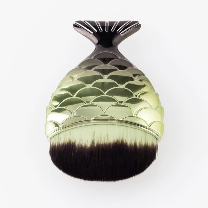 1 шт. Кисть для макияжа в форме русалки пудра румяна основа под макияж косметика