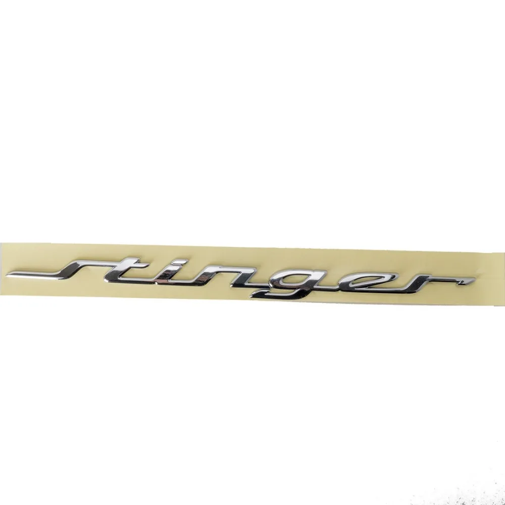 Для подлинного заднего багажника Stinger Lettering эмблема значок для Kia Stinger 86311J5100 86311 J5100