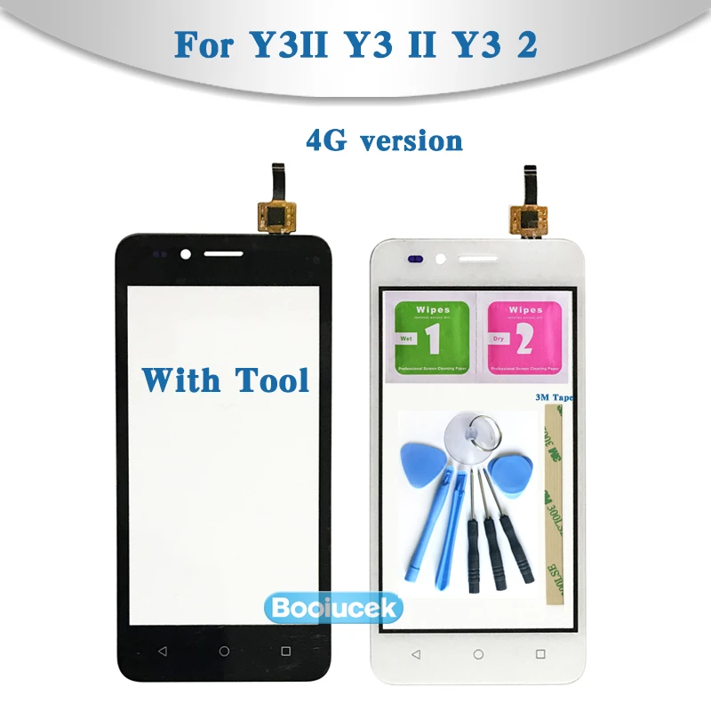 Высококачественная внешняя стеклянная панель для Huawei Y3II Y3 II 2 3G 4G|Сенсорные