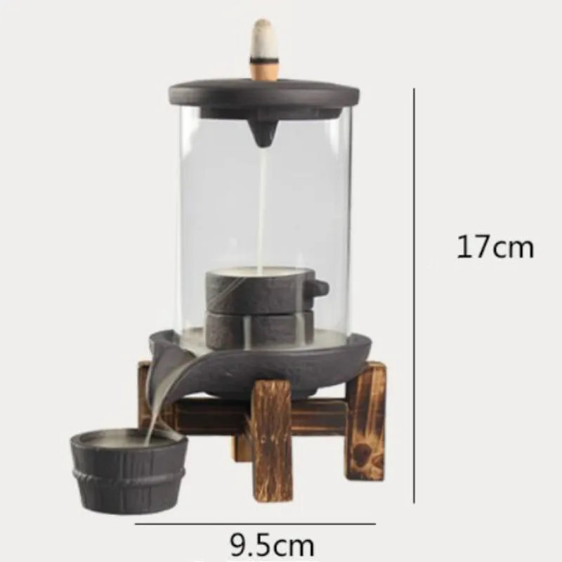 Домашняя сандаловая древесина для запуска обратного потока благовоний горелка