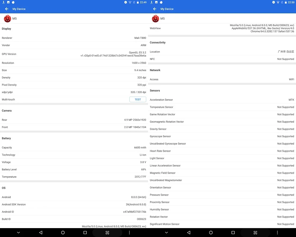 ALLDOCUBE M5 4 ГБ ОЗУ 64 Гб ПЗУ MT6797 Helio X20 Deca Core 10,1 дюймов Android 8,0 планшет с функцией OTG-TF карты