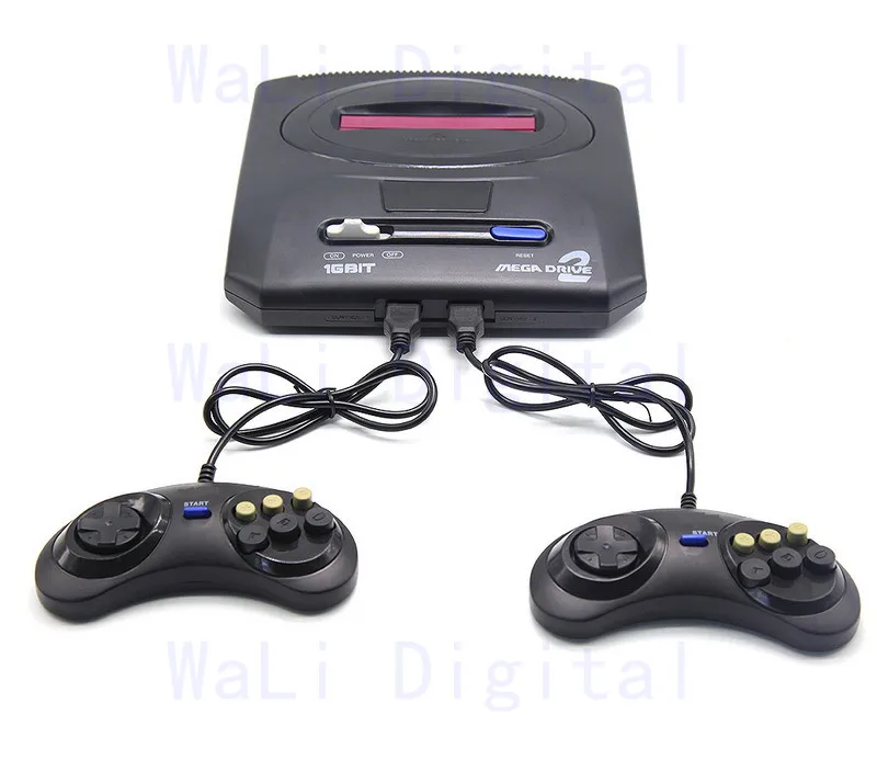 16bit sega игры Mega Drive MD2 Семья бесплатная 4 карты Новый ТВ видео игровая консоль Ретро