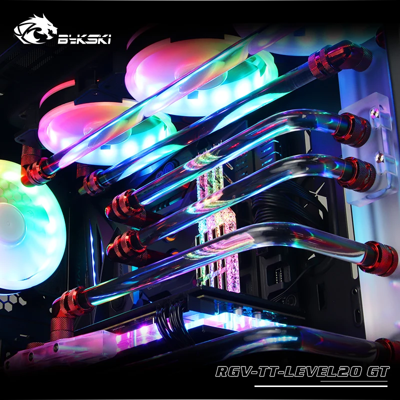 BYKSKI акриловая доска водный канал решение использовать для Thermaltake LEVEL20 GT компьютер