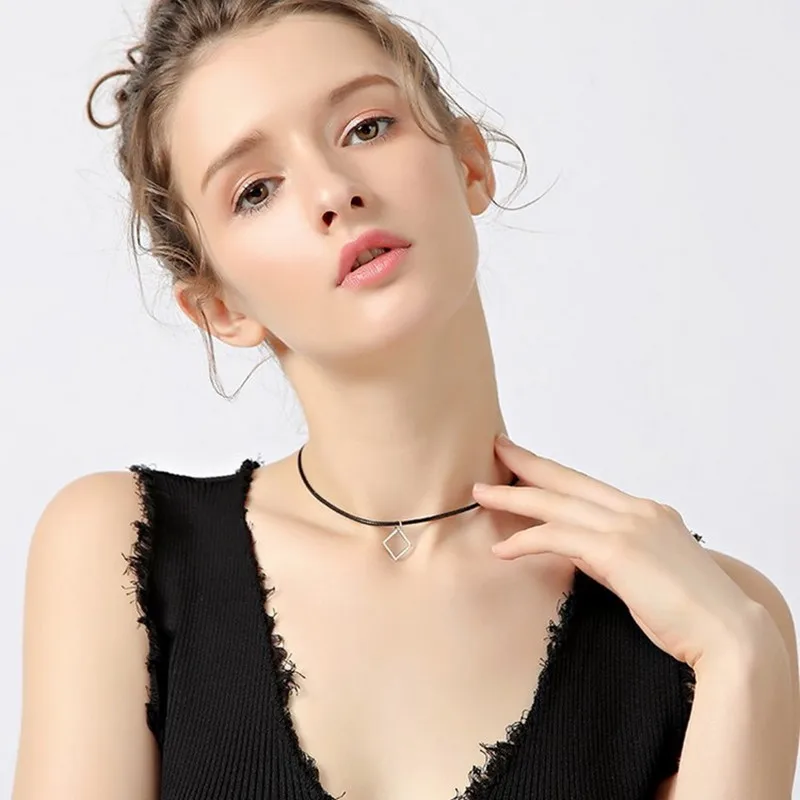 Женское Ожерелье с короткой звездочкой модное простое ожерелье в богемном стиле