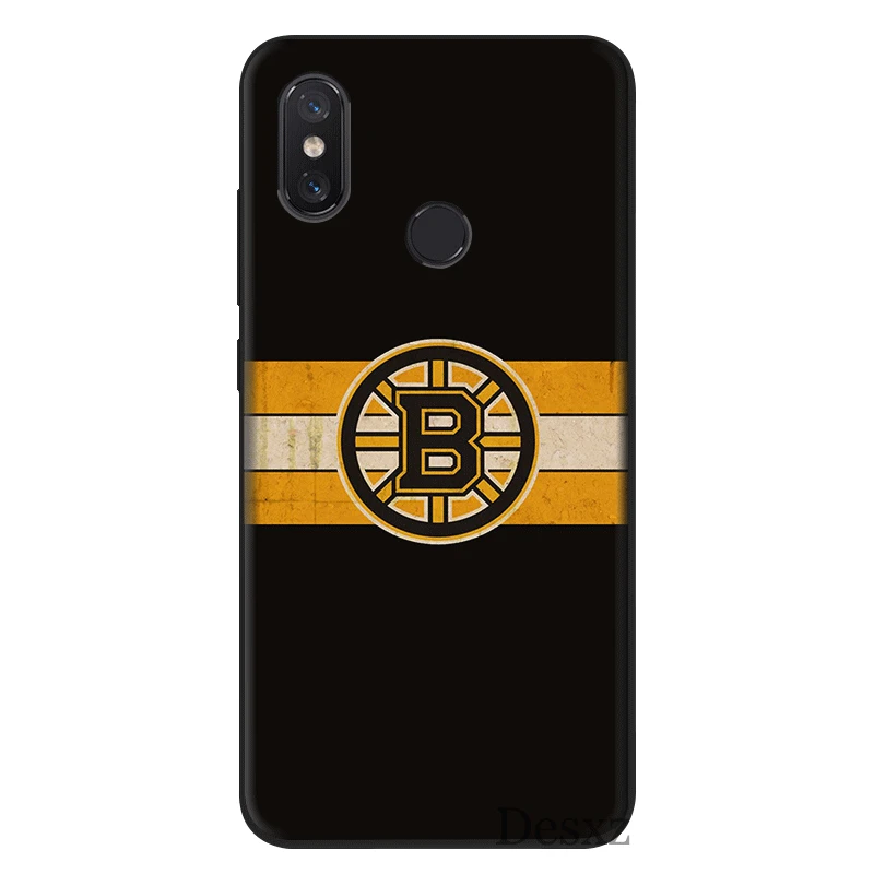 Desxz сотовый Чехол Для Телефона силиконовый для Xiaomi Redmi Note 4 4X5 6 7 Pro 5A Prime чехол Boston Bruins сумка для оснащения для хоккея на льду оболочка