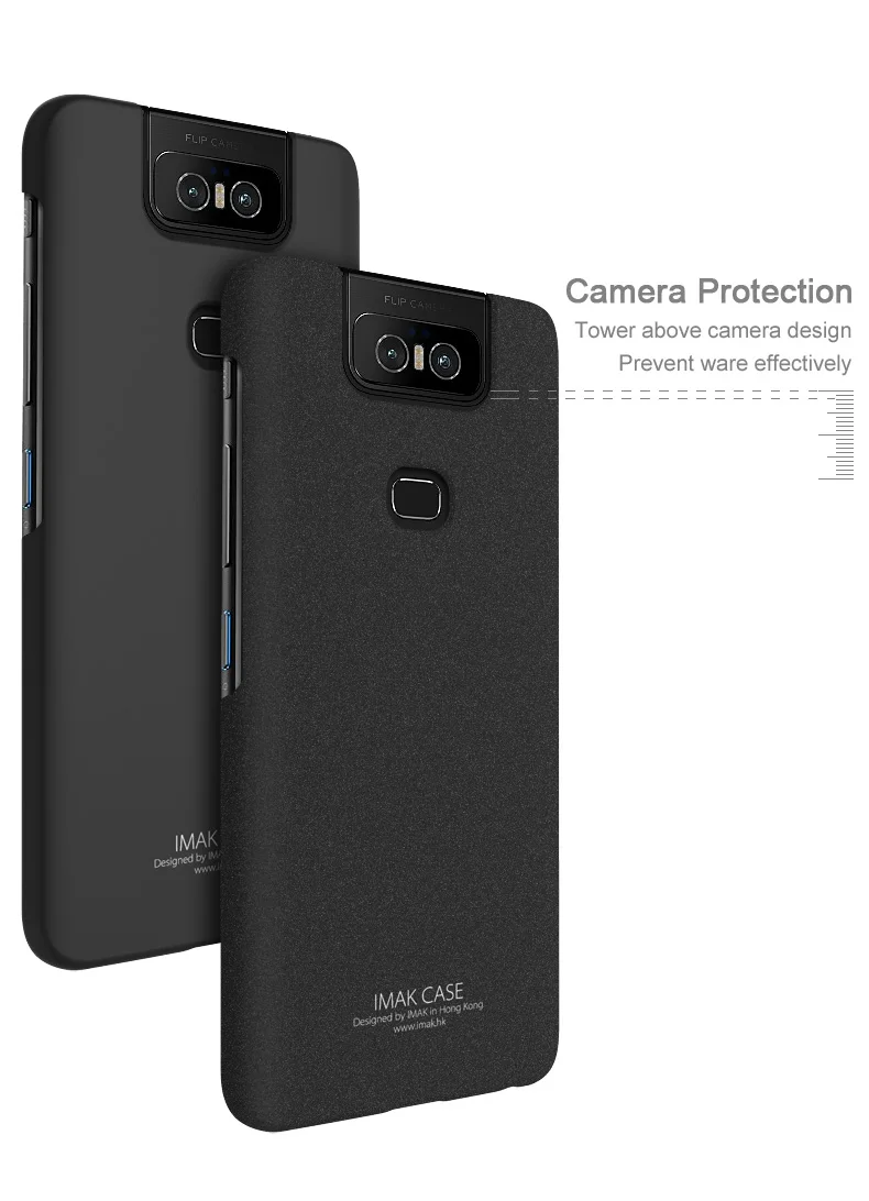 Для Asus ZenFone 6 ZS630KL чехол IMAK матовый чехол для ПК Жесткий Чехол чехол s для Asus ZenFone 6 ZS630KL 6,4''