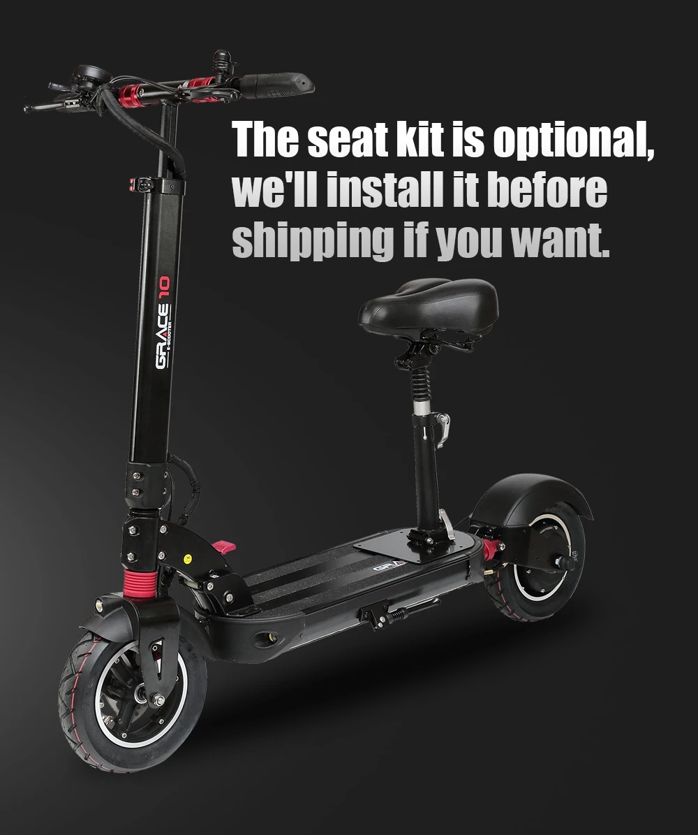 Macury GRACE10 электрический скутер GRACE 10 скейтборд Ховерборд 2 колеса 10 дюймов 52V1000W для взрослых Zero 10 мини складной ZERO10