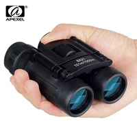 apexel 8x21 zoom mini folding pocket binoculars 8x telescope portable binocularoutdoor birdwatching travel hunting hiking sports