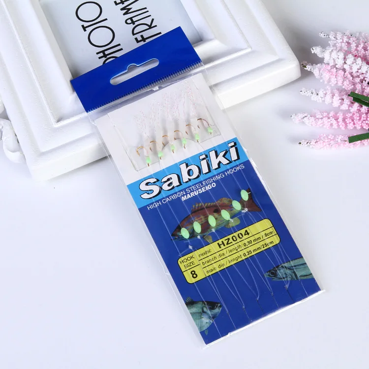 Набор приманок для морской рыбалки 10 шт. в упаковке|pesca sabiki|bait baitfishing sabiki |