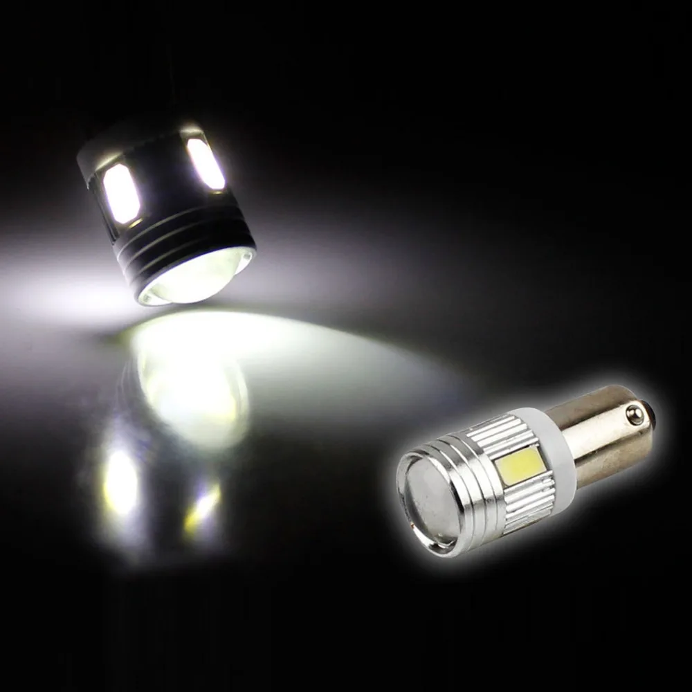 

BA9S/H6W/T11/3886X/T4W 6 5730 SMD белый/янтарный светодиодный светильник для внутренней карты/купола/индикатора/парковки/сигнала/боковой габаритный свет...