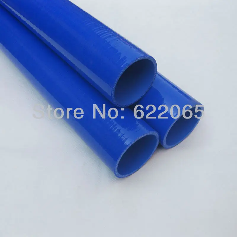 Универсальный прямой силиконовый шланг 76 мм (3 дюйма) длиной 1 м