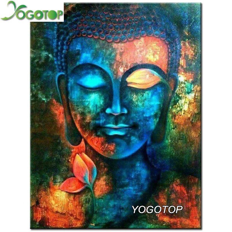 YOGOTOP 5D алмазная живопись Набор для вышивания крестиком квадратная Алмазная
