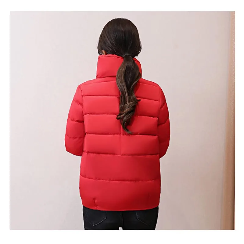 Новый манто Femme женские зимние куртки и пальто куртка короткая jaqueta feminina Inverno Abrigos Y