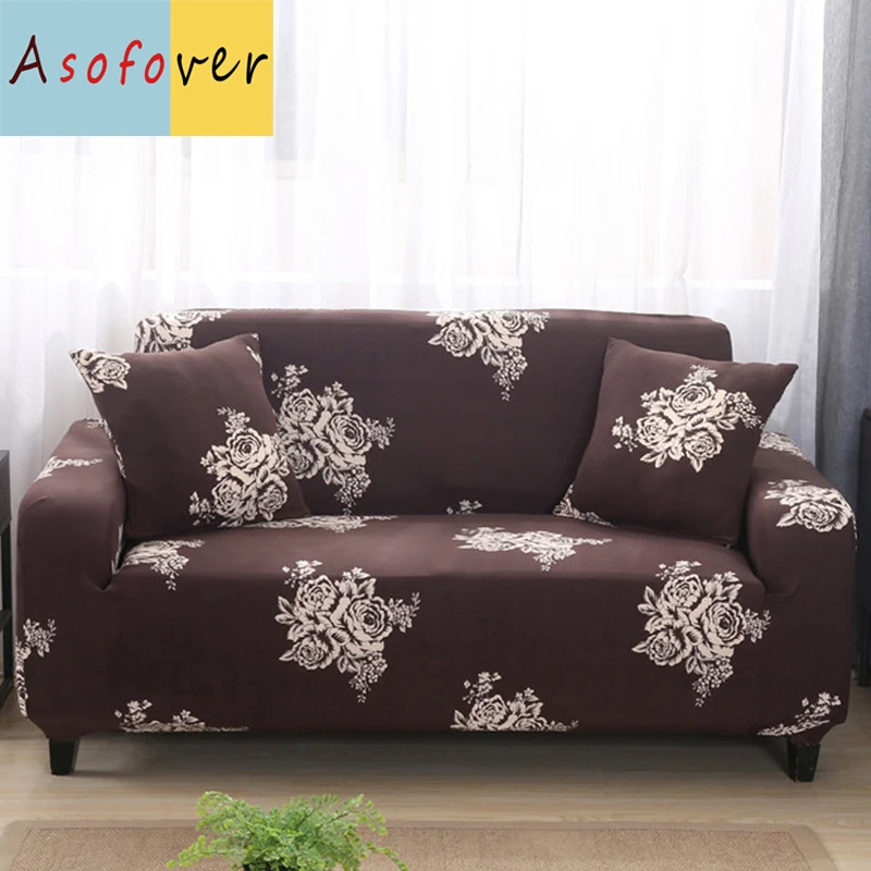 24 Лучшие продажи винтажная для дивана крышка эластичный диван Slipcover Cubre диван растягивающиеся покрытия для мебели протектор Чехлы для дивана для гостиной - Цвет: 24