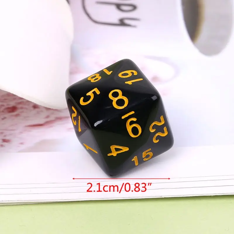 6 шт./компл. игральные кости сторонних D6 24 очков настольные игры многогранные для