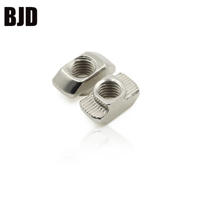 50 шт./100 шт. M3/M4/M5 * 10*6 для 20 серий Т образная гайка скользящая молоток крепежный