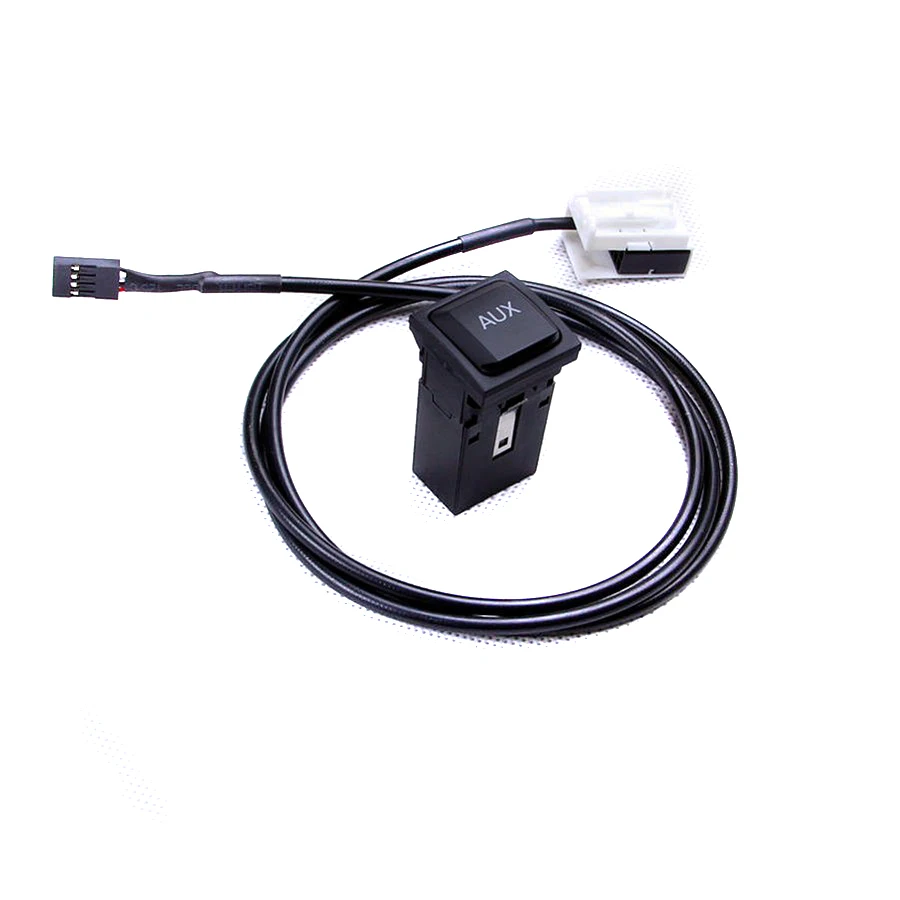 Аудиопереключатель TUKE OEM VW AUX штекер и кабель для Jetta Golf AUTO MK5 6 Scirocco GLI Rabbit RCD510 5KD 035 724