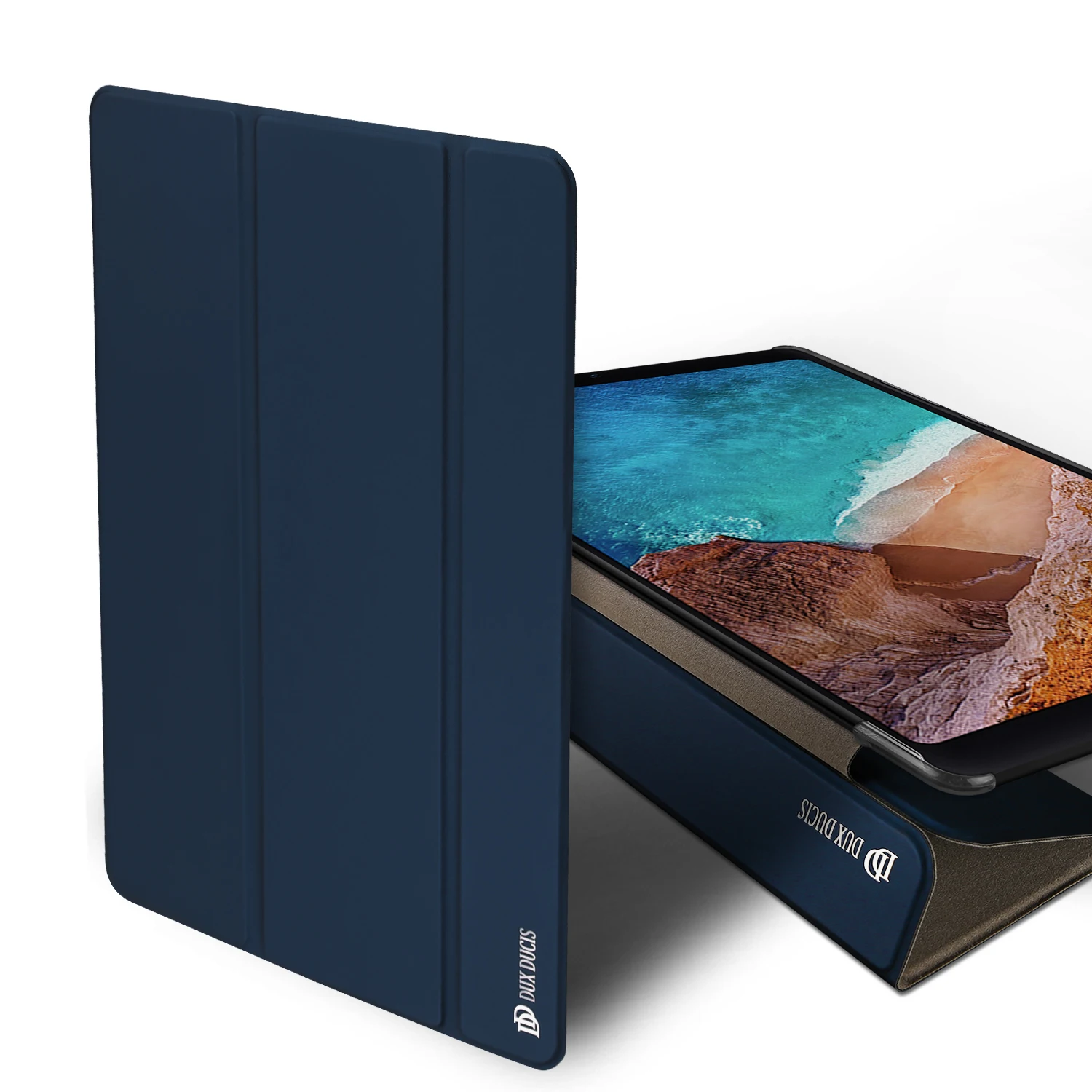 Умный чехол из искусственной кожи для Xiaomi Mi Pad 4 Plus защитный чехол-подставка Pad4 + 10 1