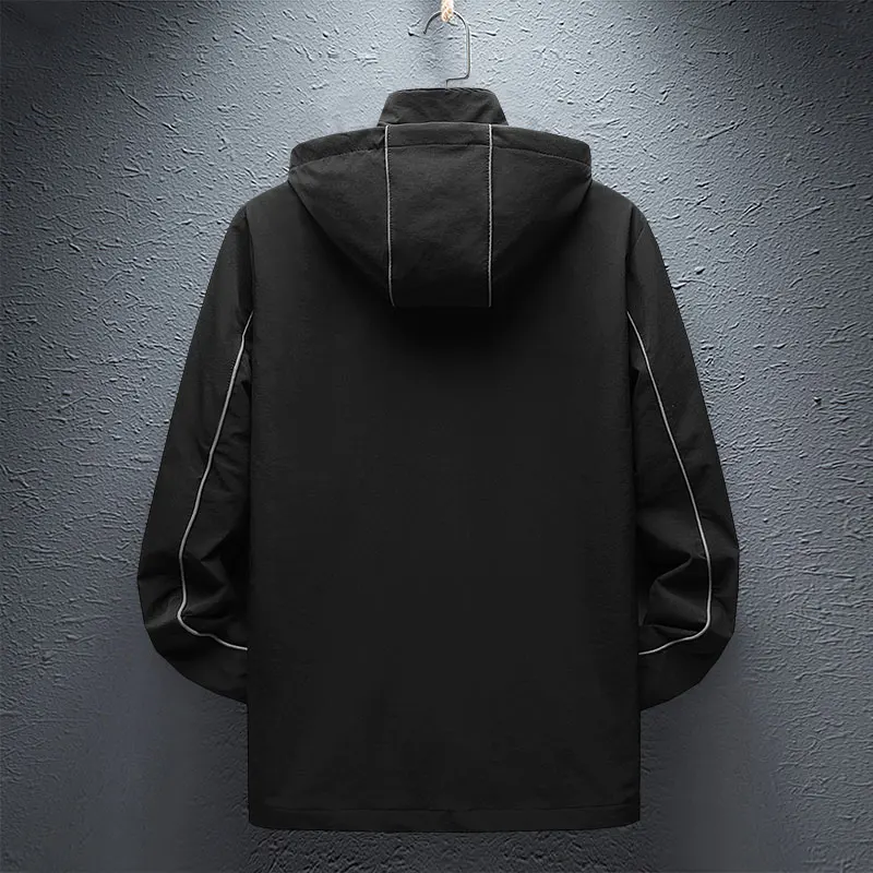 Мужская ветрозащитная куртка размера плюс 5XL 6XL 7XL 8XL спортивная зимняя военная верхняя одежда