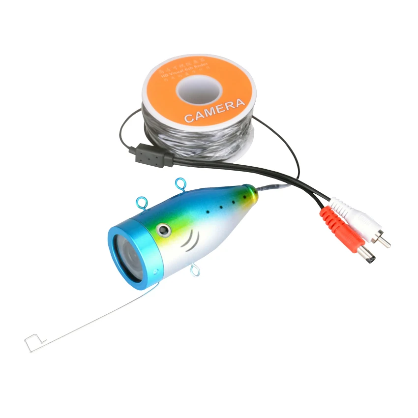 Портативная подводная камера для рыбалки видео рыболокатор DVR HD 600TV Line 15 м время