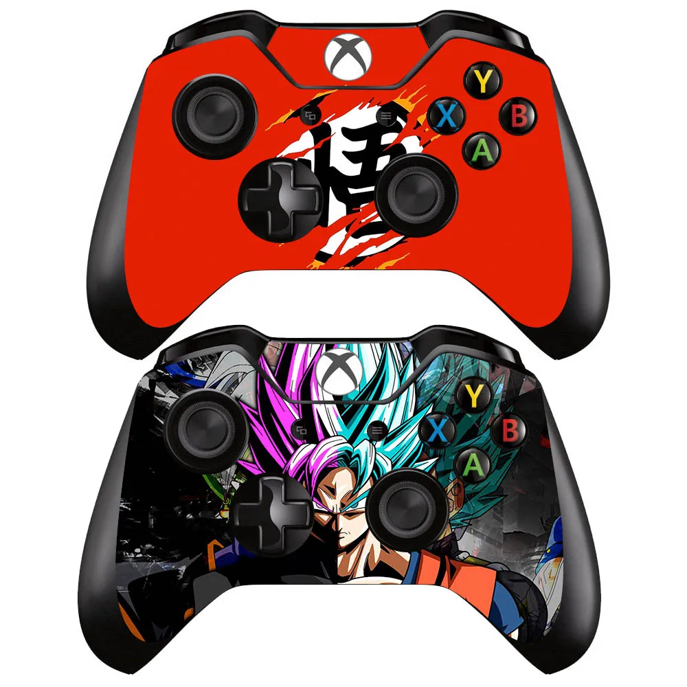 QXTM0067-70 Виниловая кожа Наклейка Обложка для microsoft Xbox One/One S/One X контроллер-Dragon Ball - Цвет: QXTM0067-70
