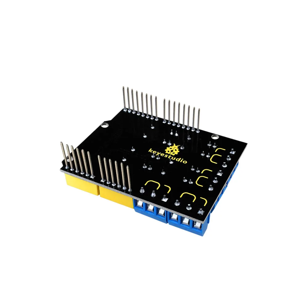 4-Канальный Релейный защитный модуль Keyestudio 5 В для Arduino UNO R3 | Компьютеры и офис