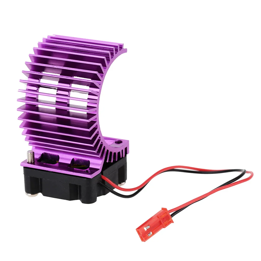 Радиатор двигателя 7014 с охлаждающим вентилятором для HSP 1/10 RC Car 540/550 3650|motor heat sink|motor